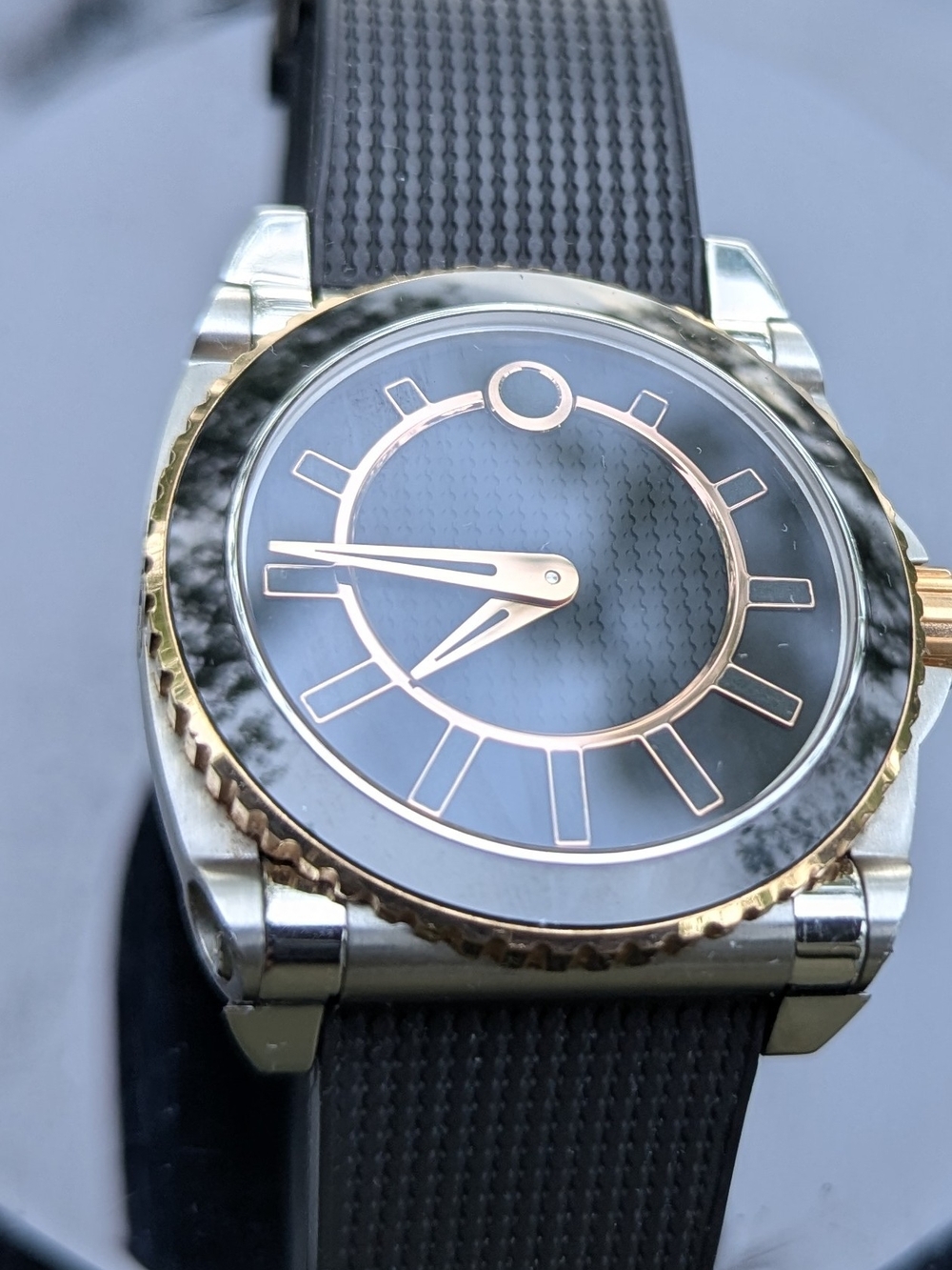 Movado Watch MASTER 18KT GOLD $9995 - Picture 3 of 16